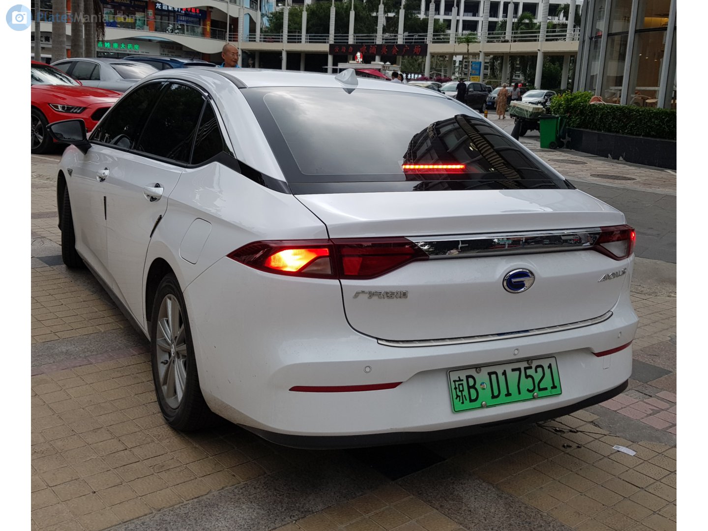 琼B·D17521, Aion (GAC NE) S 1st gen, 2019–