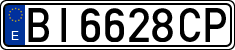 License plates of Spain, 1971 year series