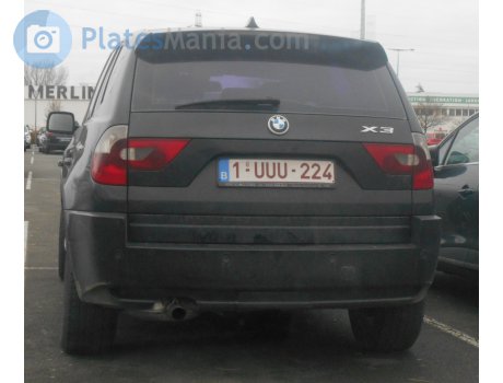 1-UUU-224, BMW X3