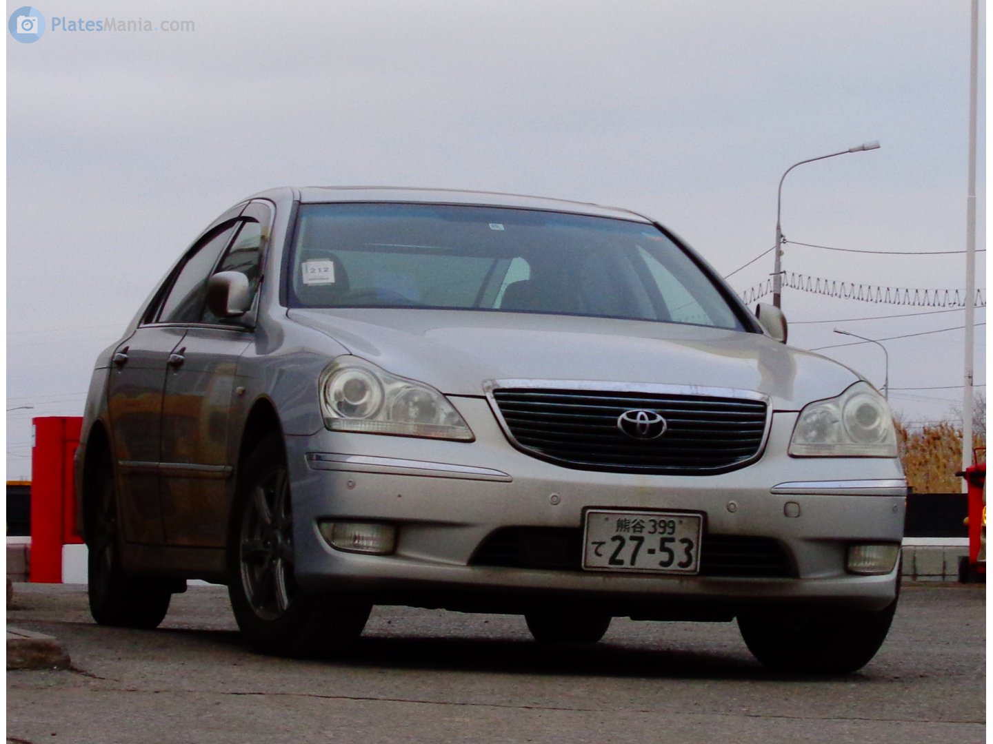 熊谷 399 て 2753, Toyota Crown Majesta 4th gen (S180), 2004­–2009 (­–2010 for CN-market)