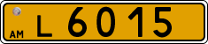 License plate of Armenia, Taxi