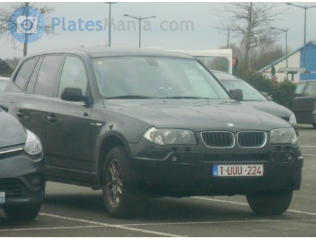 1-UUU-224, BMW X3