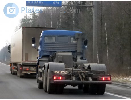 в592нх16, KamAZ 6511