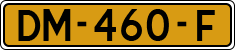 License plate of the Netherlands, Military