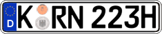 German license plate, Plates for oldtimers (type 