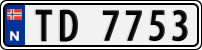 License plate of Norway, Trailers, motorcycles, special vehicles