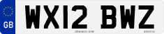 License plate of the United Kingdom, 2001 year system