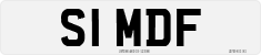 License plate of the United Kingdom, 1983 year system