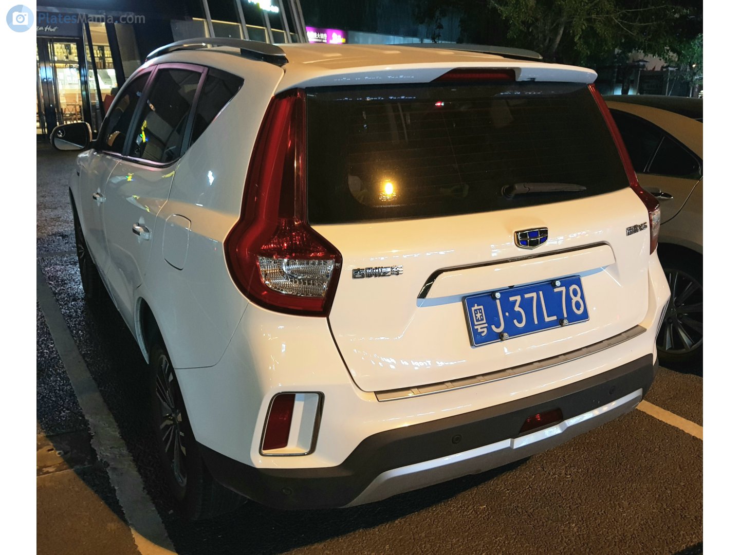 粤J·37L78, Geely Vision (Yuanjing) X6 