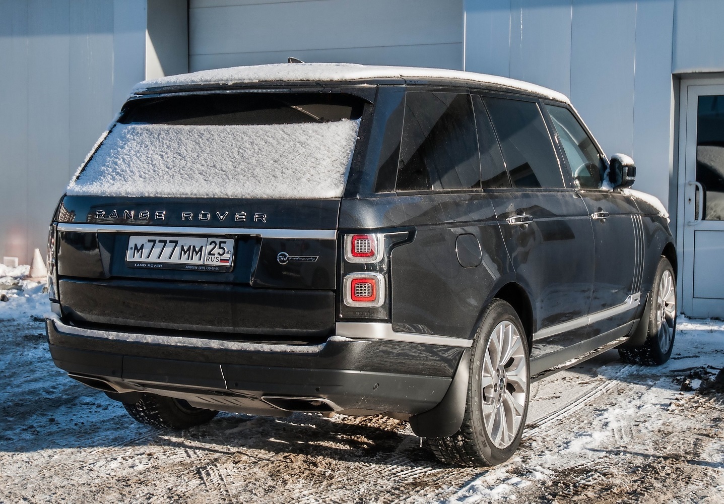 м 777 мм 25, Land Rover Range Rover 4th gen (L405), facelift, 2017–2022