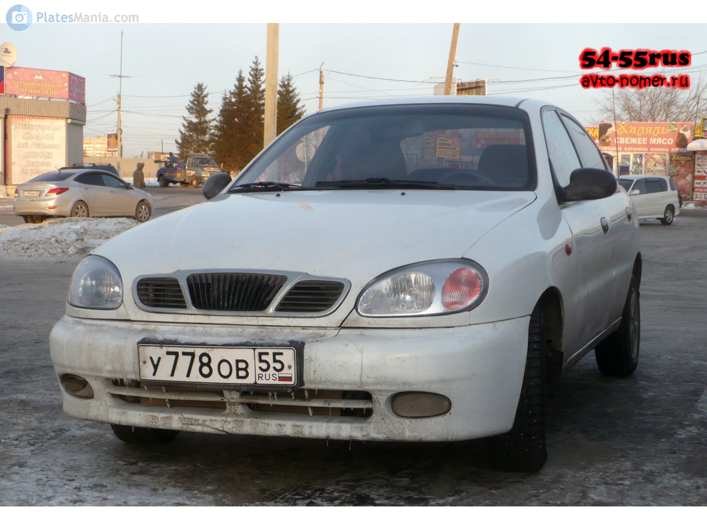 у 778 ов 55, Chevrolet Lanos 1st gen (T150), 2005–2009 (2014–2020 for EG-market)