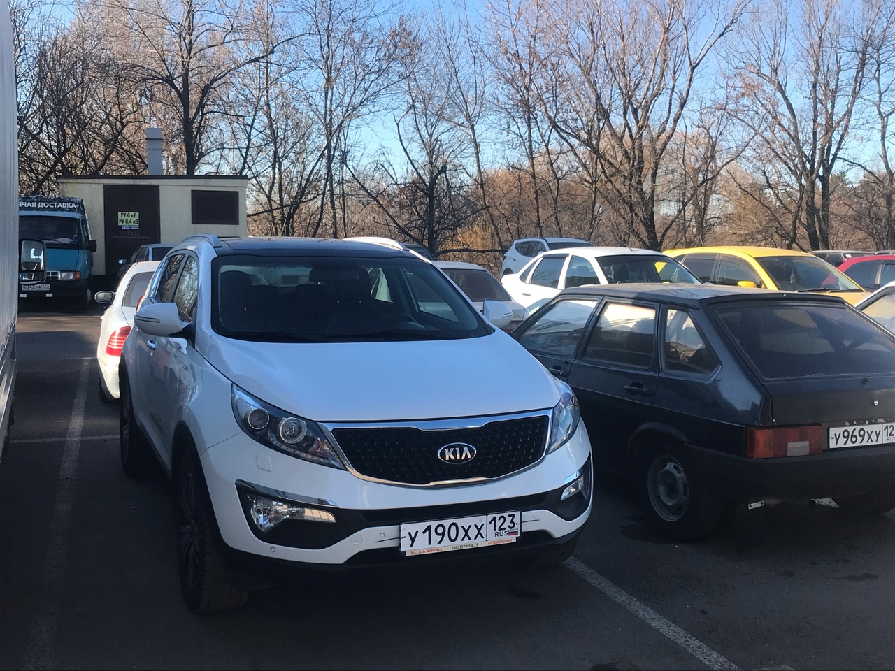 у 190 хх 123, Kia Sportage 3rd gen (R) (SL), 2010–2016