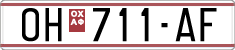 License plate of North Macedonia, Regular plates (1993)