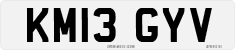 License plate of the United Kingdom, 2001 year system