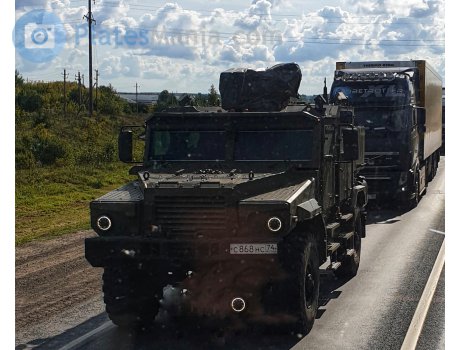 с868нс74, Ural (UralAZ) 53099 Тайфун-У