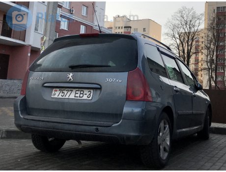 7577 EB-3, Peugeot 307