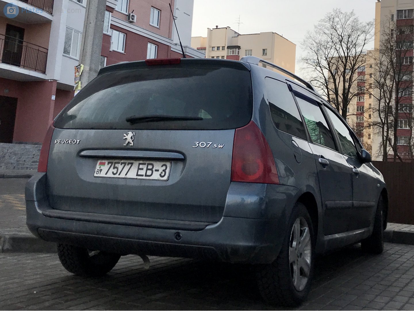 7577 EB-3, Peugeot 307 1st gen Break/SW (T5/T6), 2002–2008 (–2011 for LATAM-market)