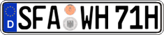 German license plate, Plates for oldtimers (type 