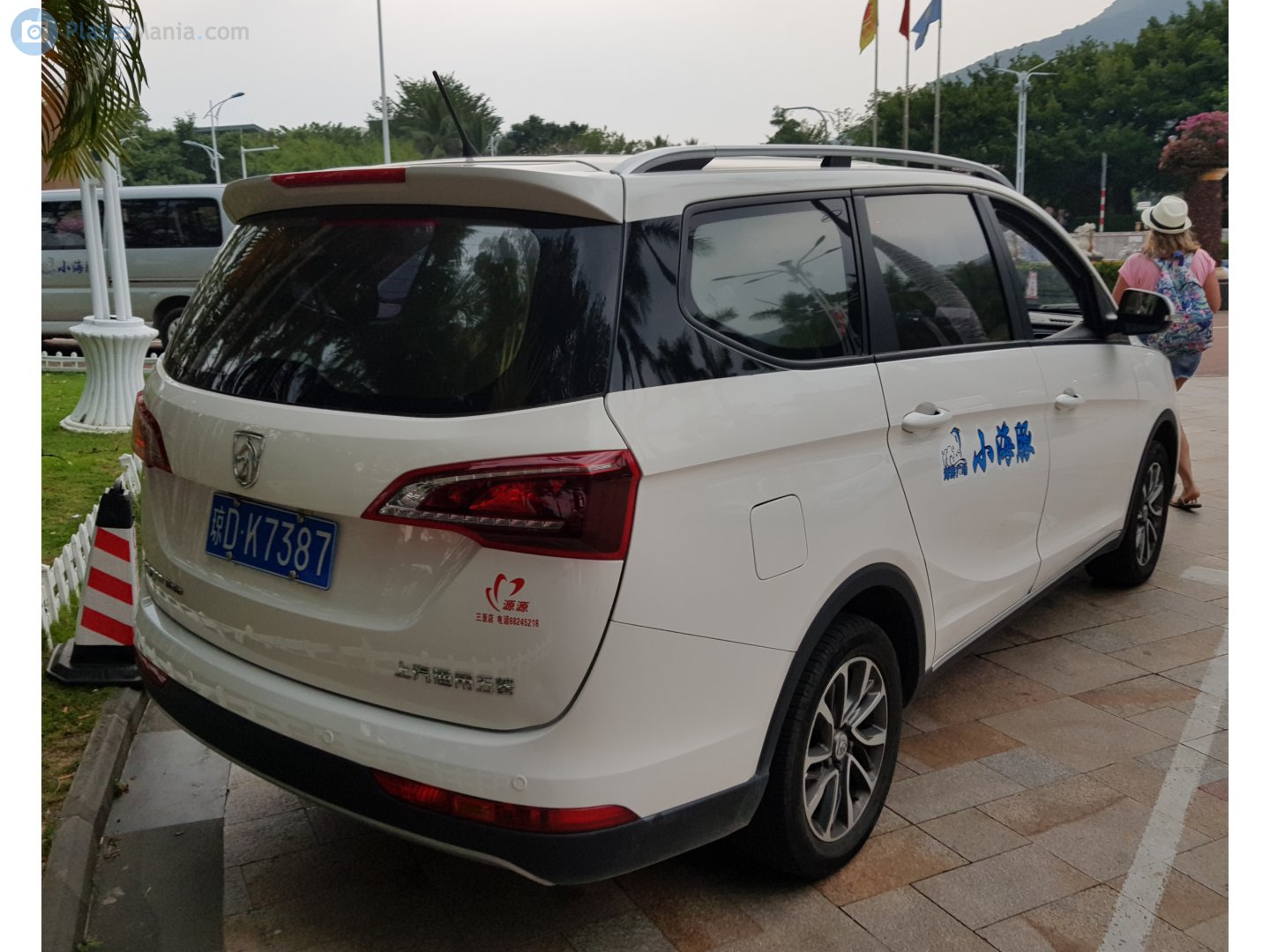 琼D·K7387, Baojun 730 1st gen, facelift, 2017–