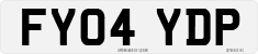 License plate of the United Kingdom, 2001 year system