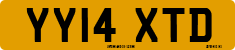License plate of the United Kingdom, 2001 year system