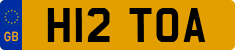 License plate of the United Kingdom, 1983 year system