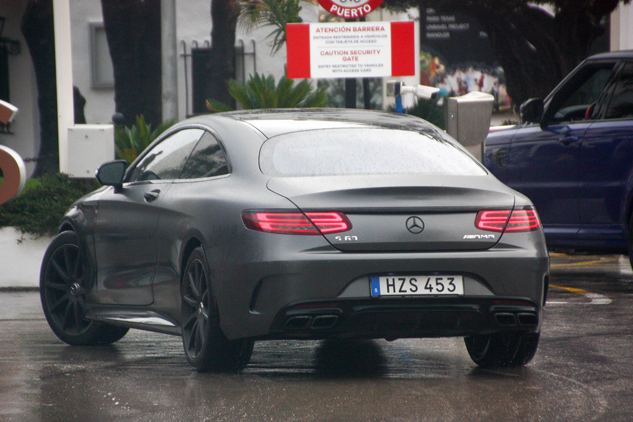 HZS 453, Mercedes-Benz S-Klasse 8th gen Coupé (С217), 2014­–2020