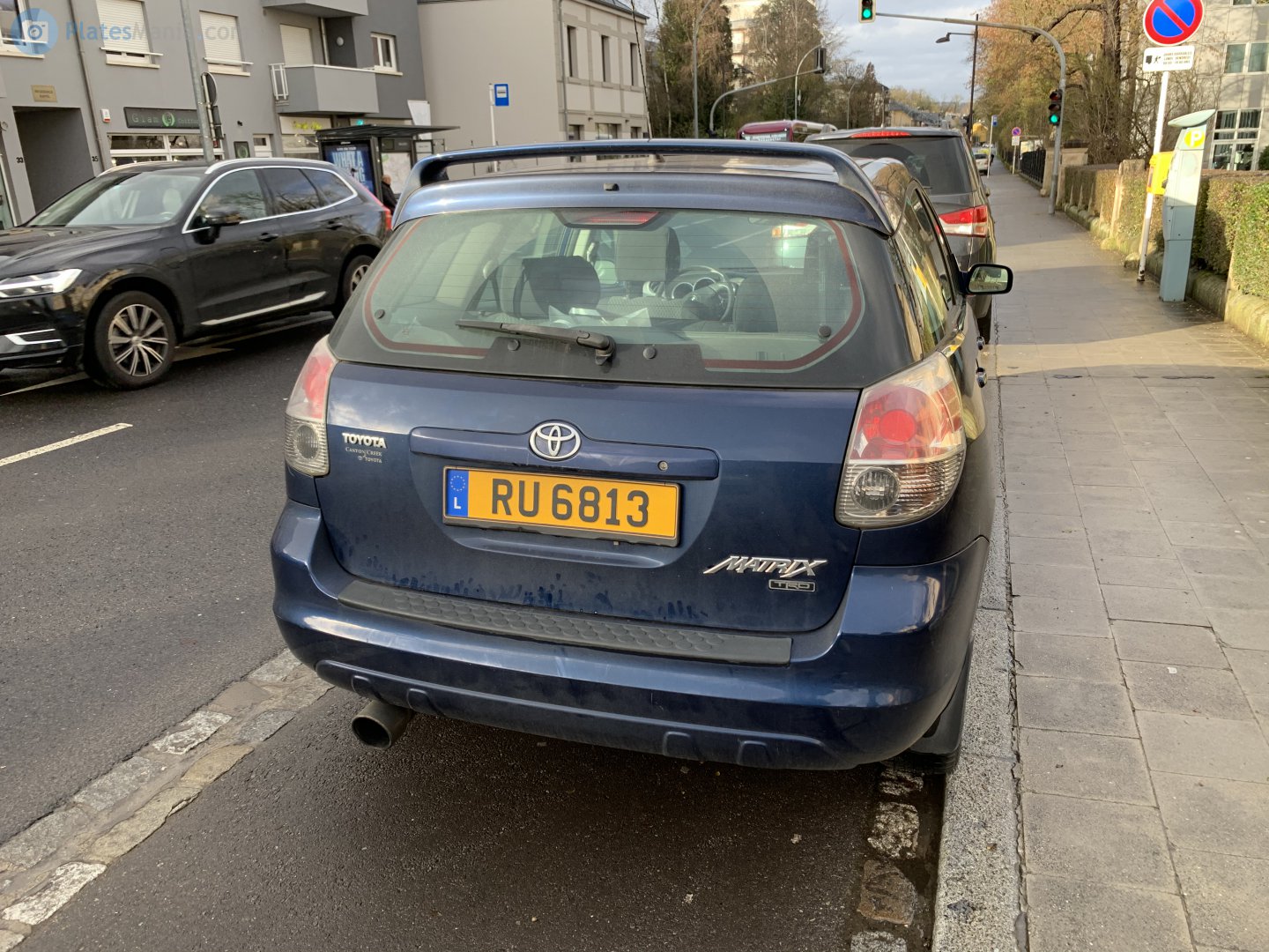 RU 6813, Toyota Matrix 1st gen (E130), 2003–2008
