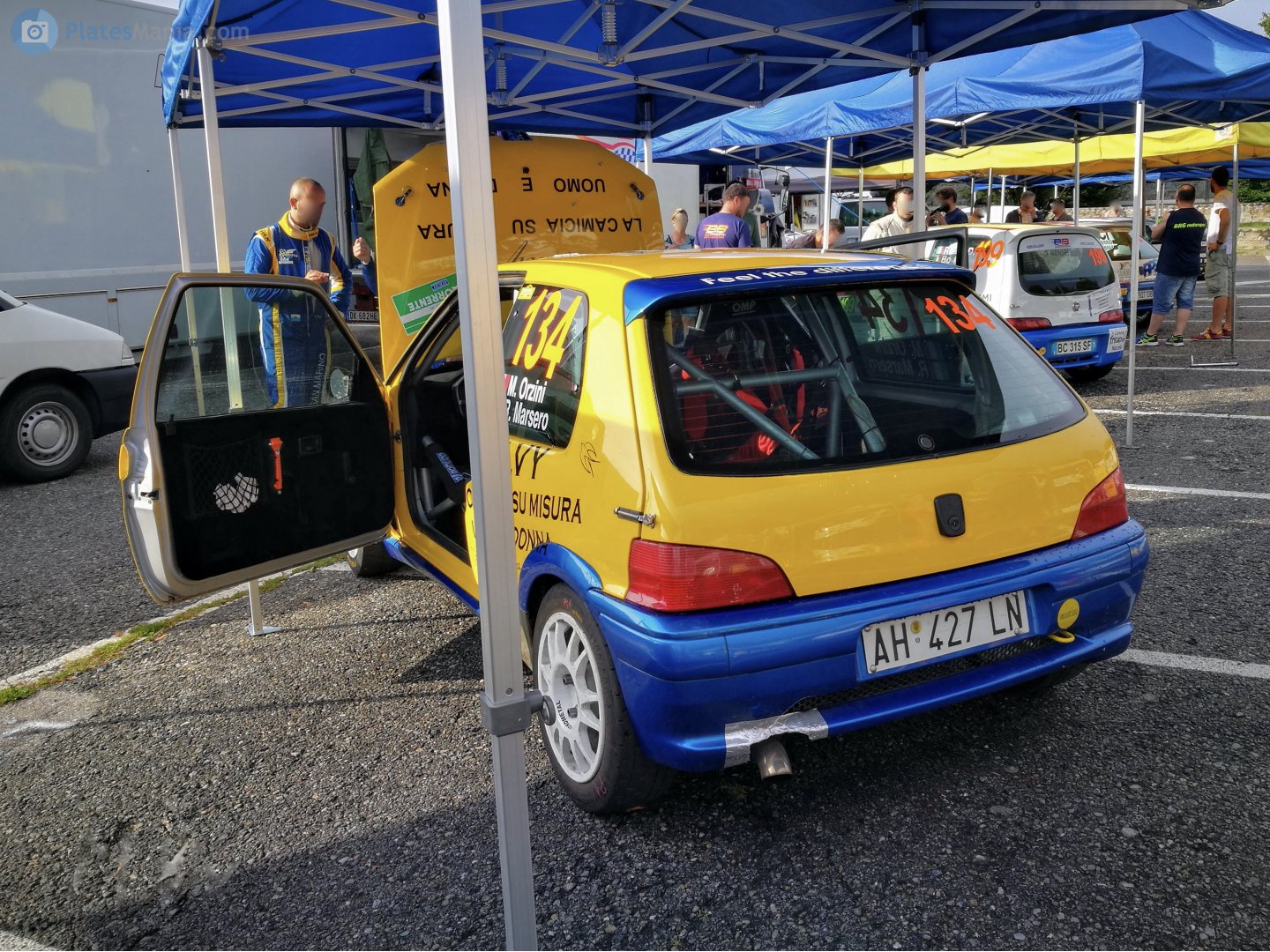 AH 427 LN, Peugeot 106 1st gen 3-door Hatch (1A), facelift, 1996–2003