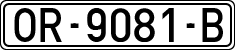License plates of Spain, 1971 year series
