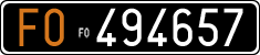 License plate of Italy, Cars (1927 year series)
