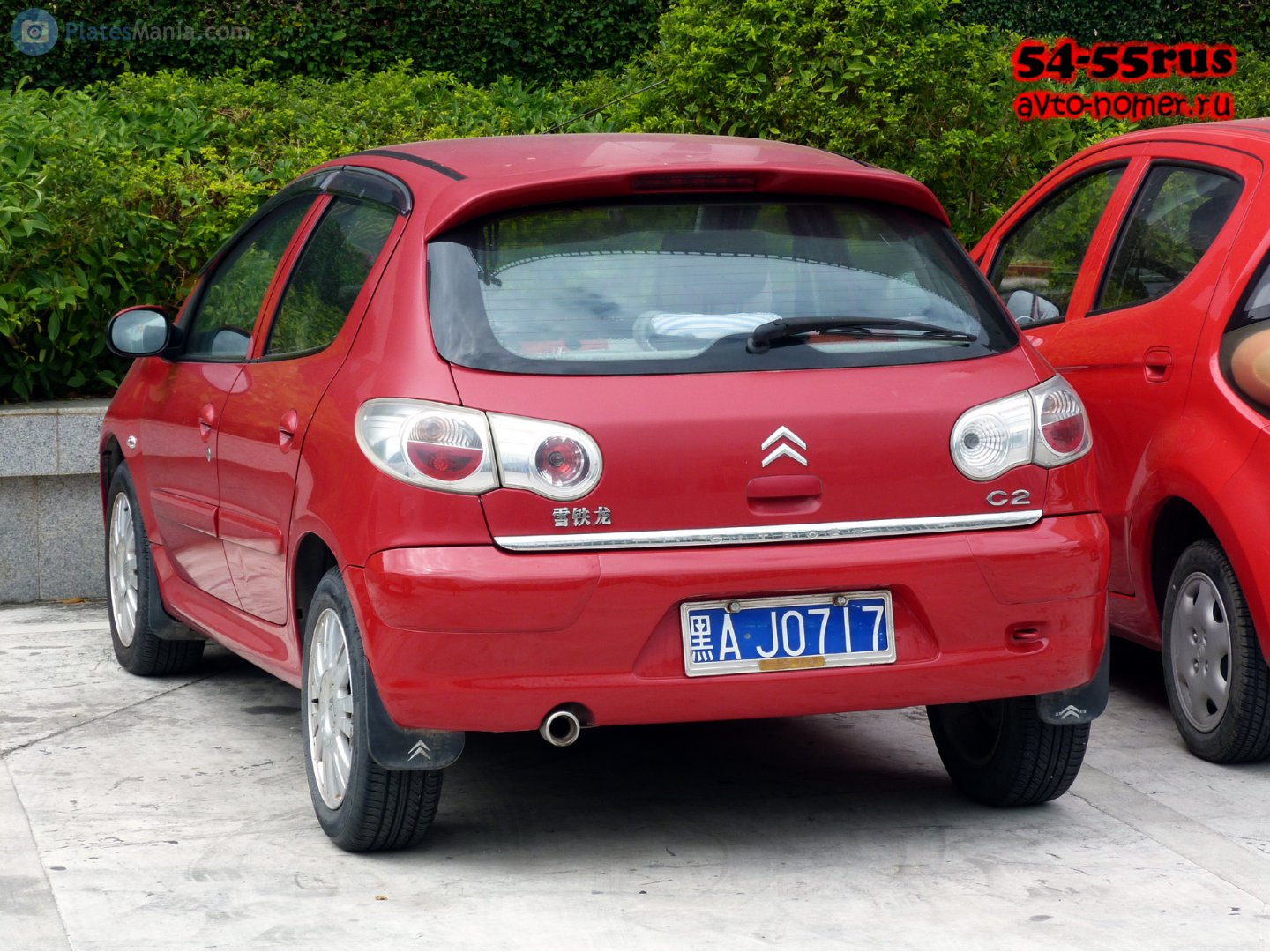 黑A·J0717, Citroёn C2 1st gen (T21; CN-market), 2006–2013