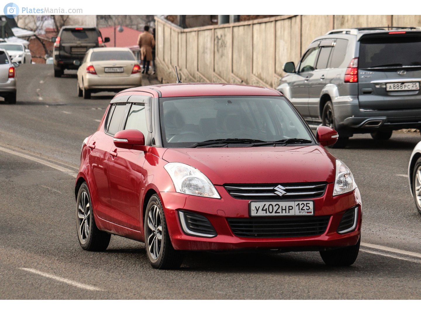 у 402 нр 125, Suzuki Swift 6th gen 5-door Hatch (AZG/ZC72), 2010–2017