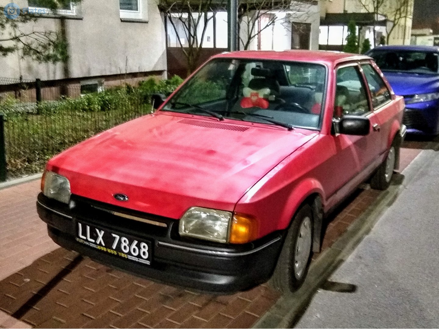 LLX 7868, Ford Escort 4th gen 5-door Hatch (AAF; Global-market), 1986–1990 (–1992 for LATAM-market)