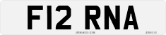 License plate of the United Kingdom, 1983 year system