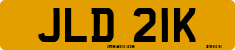 License plate of the United Kingdom, 1963 year system