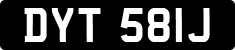 License plate of the United Kingdom, 1963 year system