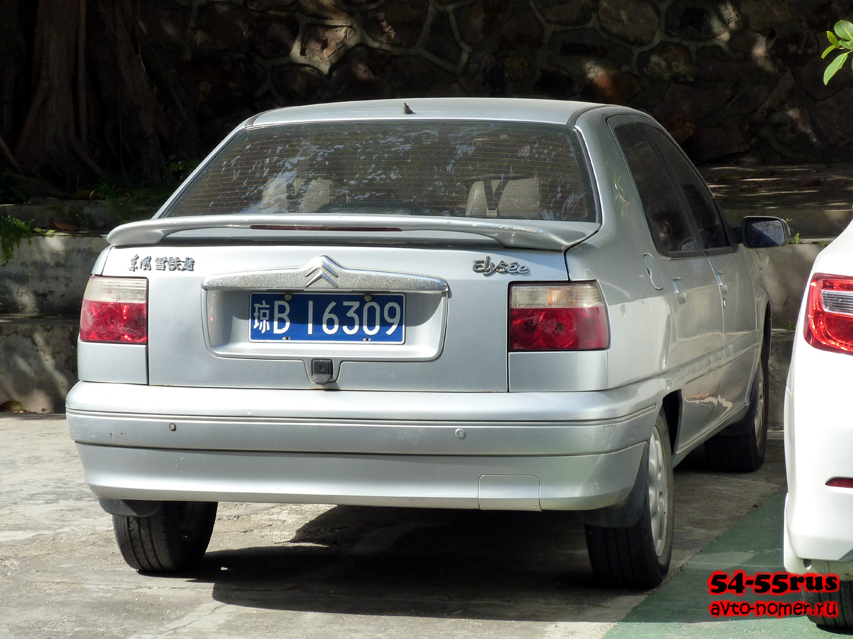 琼B·16309, Citroёn Elysée 1st gen (CN-market), 2002–2008