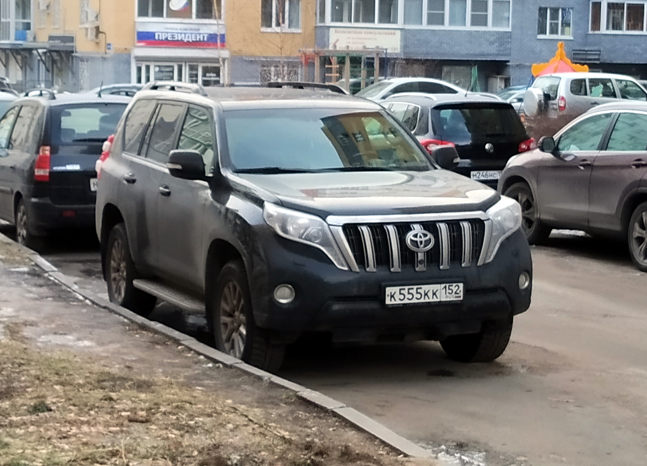к 555 кк 152, Toyota Land Cruiser Prado 4th gen 5-door SUV (J150), 1st facelift, 2013–2017