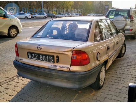 WZZ 881B, Opel Astra