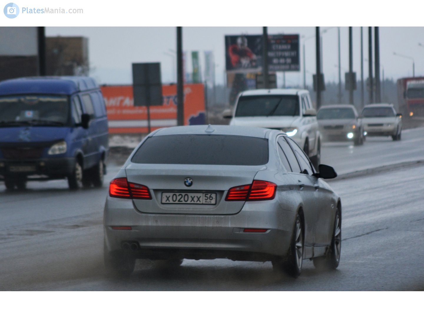 х 020 хх 56, BMW 5 Series 6th gen Sedan (F10/F18), 2010–2017