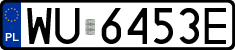 License plates of Poland, Regular car plates