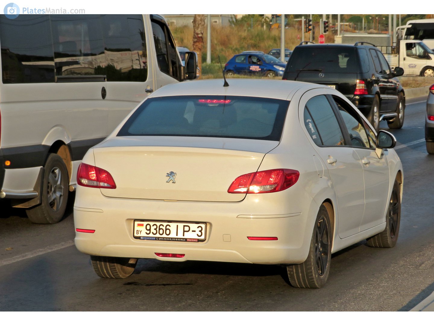 9366 IP-3, Peugeot 408 1st gen Sedan (T7), 2010–2017