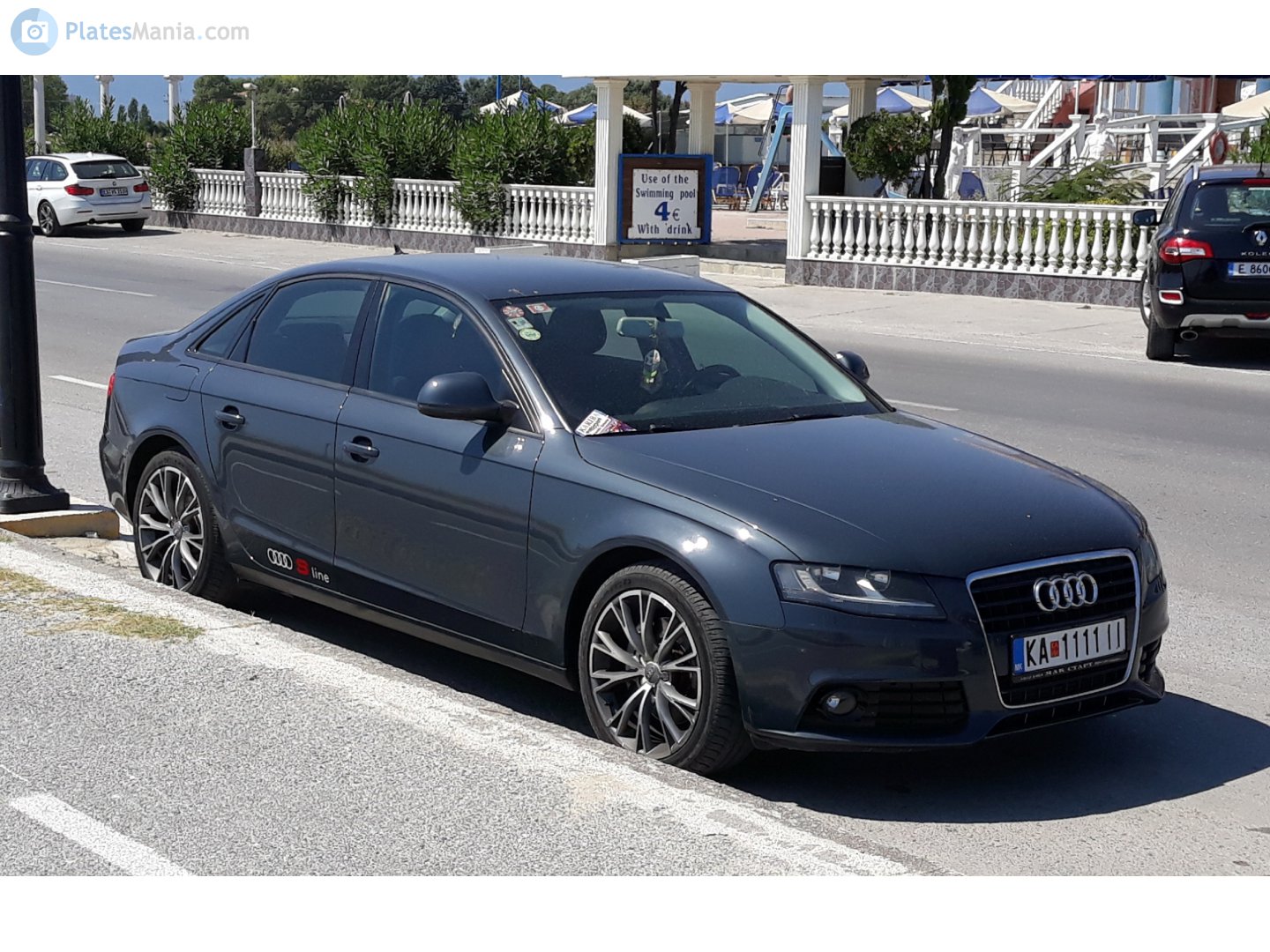 KA 1111 II, Audi A4 4th gen Sedan (B8/8K2), 2007–2012