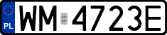 License plates of Poland, Regular car plates