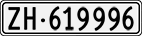 License plate of Switzerland, Cars