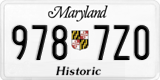 Maryland, Historic (123-456)