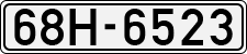 License plate of Vietnam, Cars