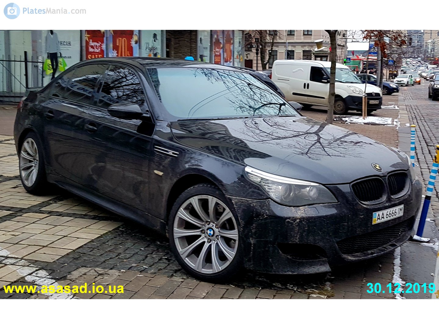 AA 6666 IM, BMW 5 Series 5th gen Sedan (E60), 2003–2010