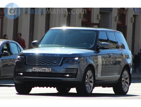 м777мв78, Land Rover Range Rover